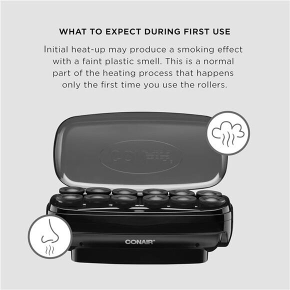 Ceramic Hot Rollers – 1 1/2-inch, Includes Clips, For All Hair Types - Picture 6 of 8